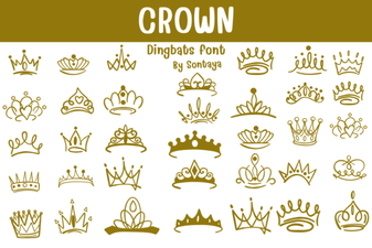 Crown Font: Royal Designs for Creative Projects