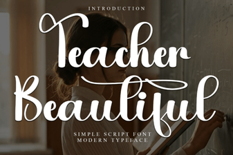 Beautiful Fonts for Teachers: Creative Design Projects